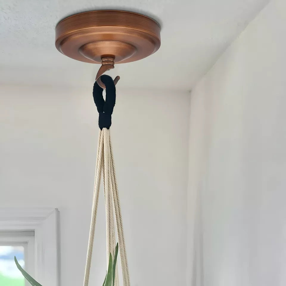 Vintage Style Metal Ceiling Rose Hook Plate For Light Fitting~2097-2