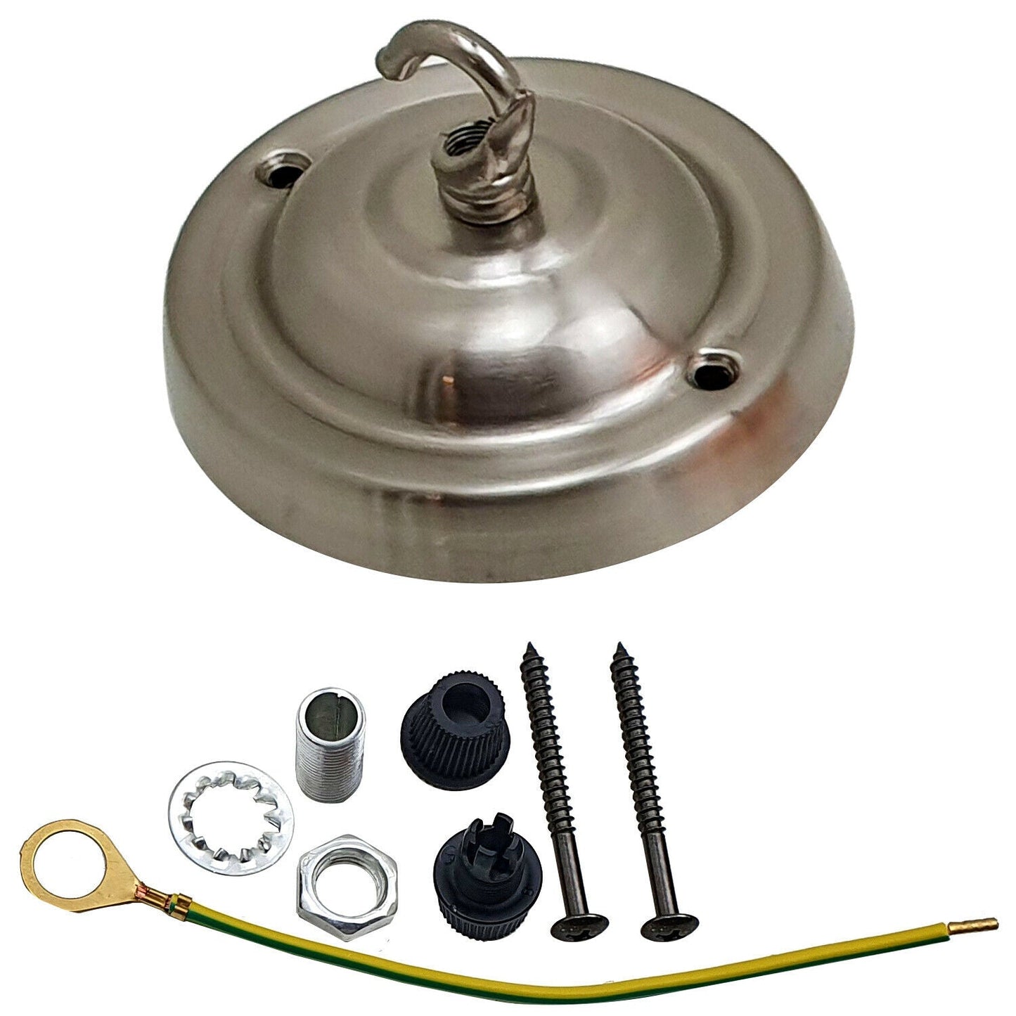 Vintage Style Metal Ceiling Rose Hook Plate For Light Fitting~2097-9