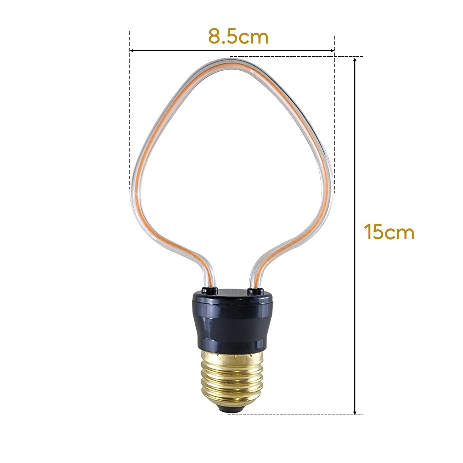 Vintage LED Soft Filament Bulb 4W E27 Decorative Light~1144-2