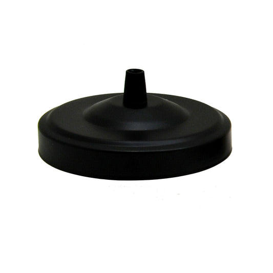 Black Colour Ceiling Rose 108mm Diameter Vintage Light Fitting~1471-0