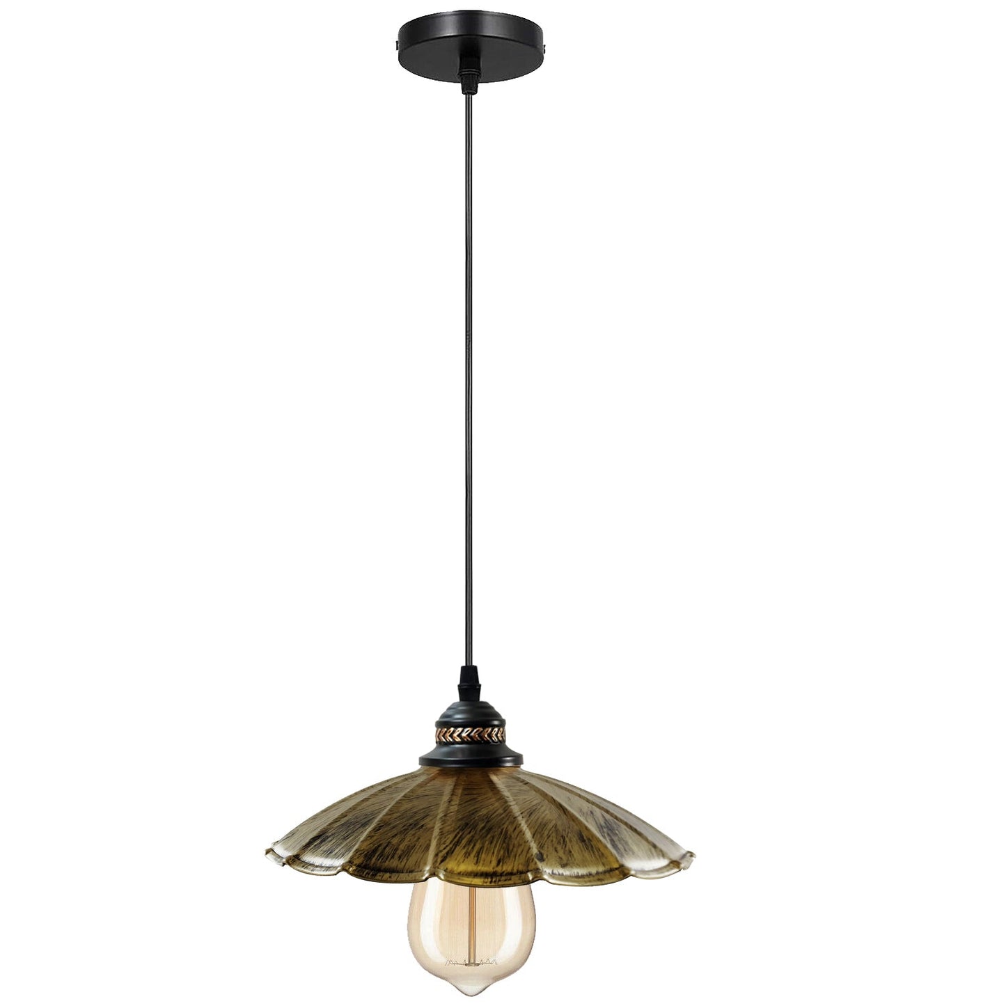 Umbrella Shape Metal Shade Pendant Lighting ~1291-10