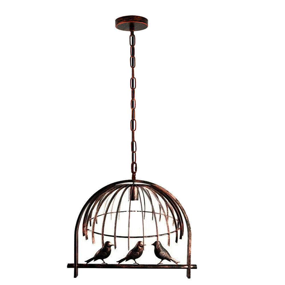 Industrial Bird Cage Ceiling Chandelier Loft Pendant Light ~3151-6