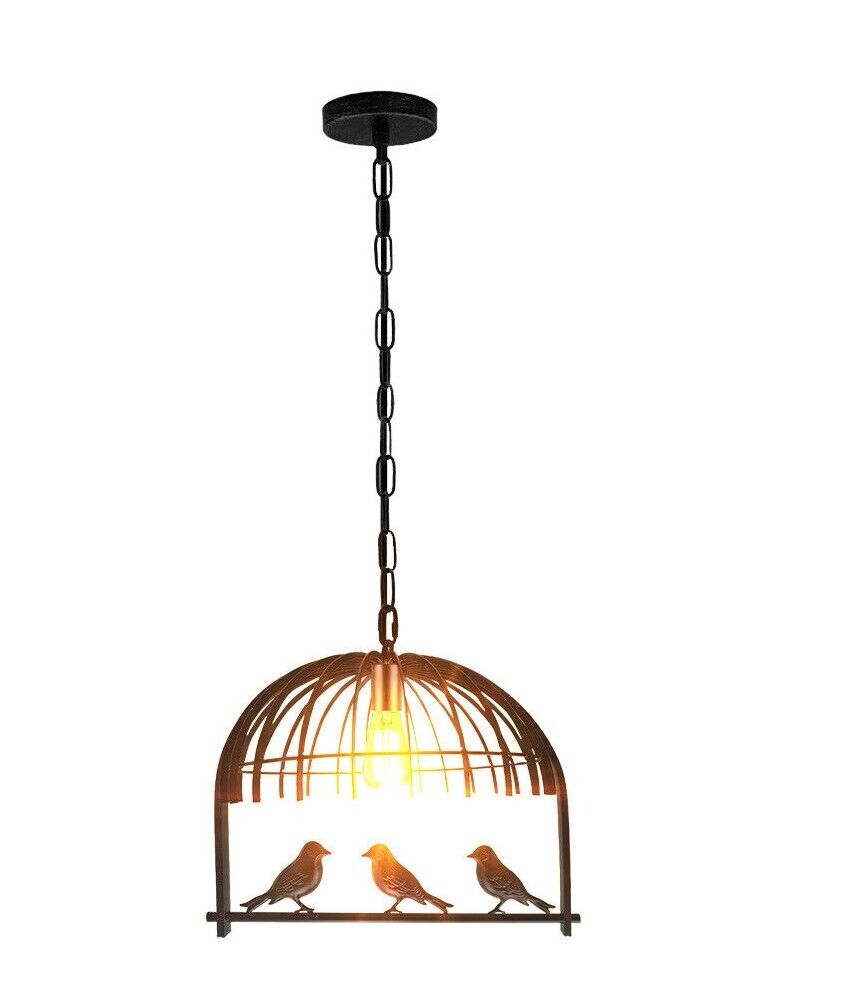 Industrial Bird Cage Ceiling Chandelier Loft Pendant Light ~3151-5