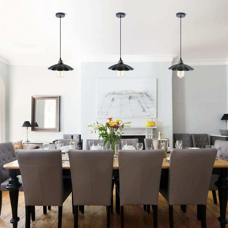 Umbrella Shape Metal Shade Pendant Lighting ~1291-4